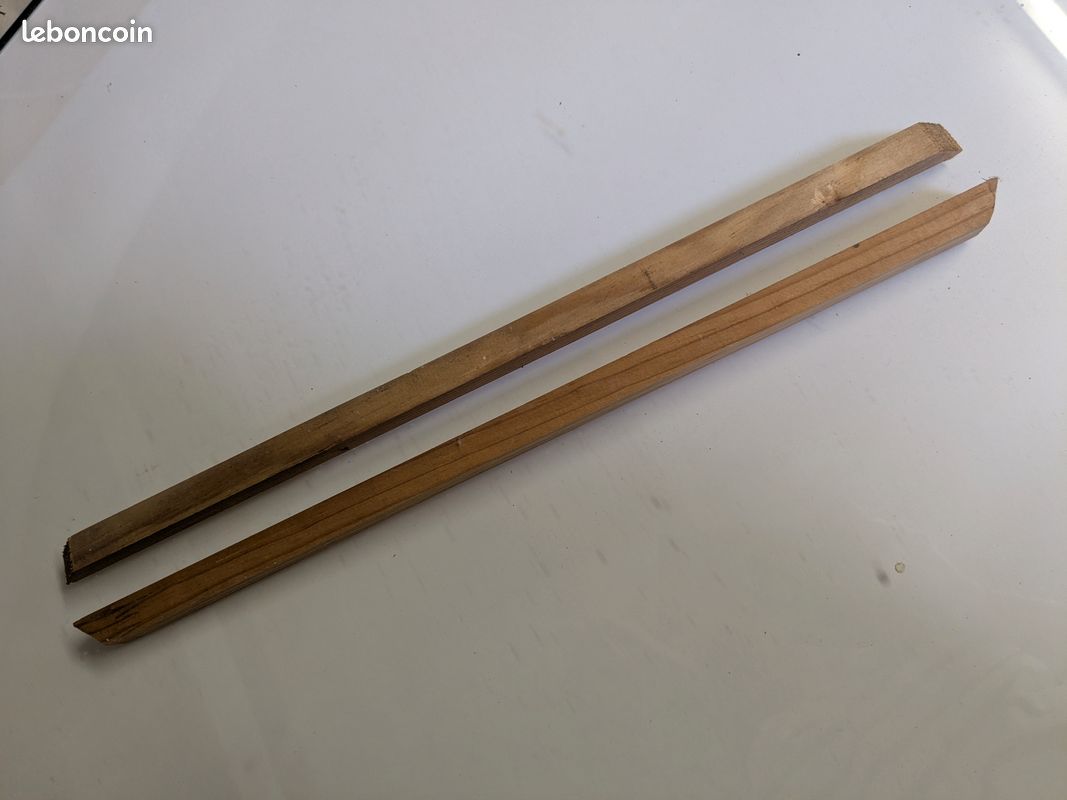 Tasseaux-supports en bois pour crémaillère d'étagère (image 5)