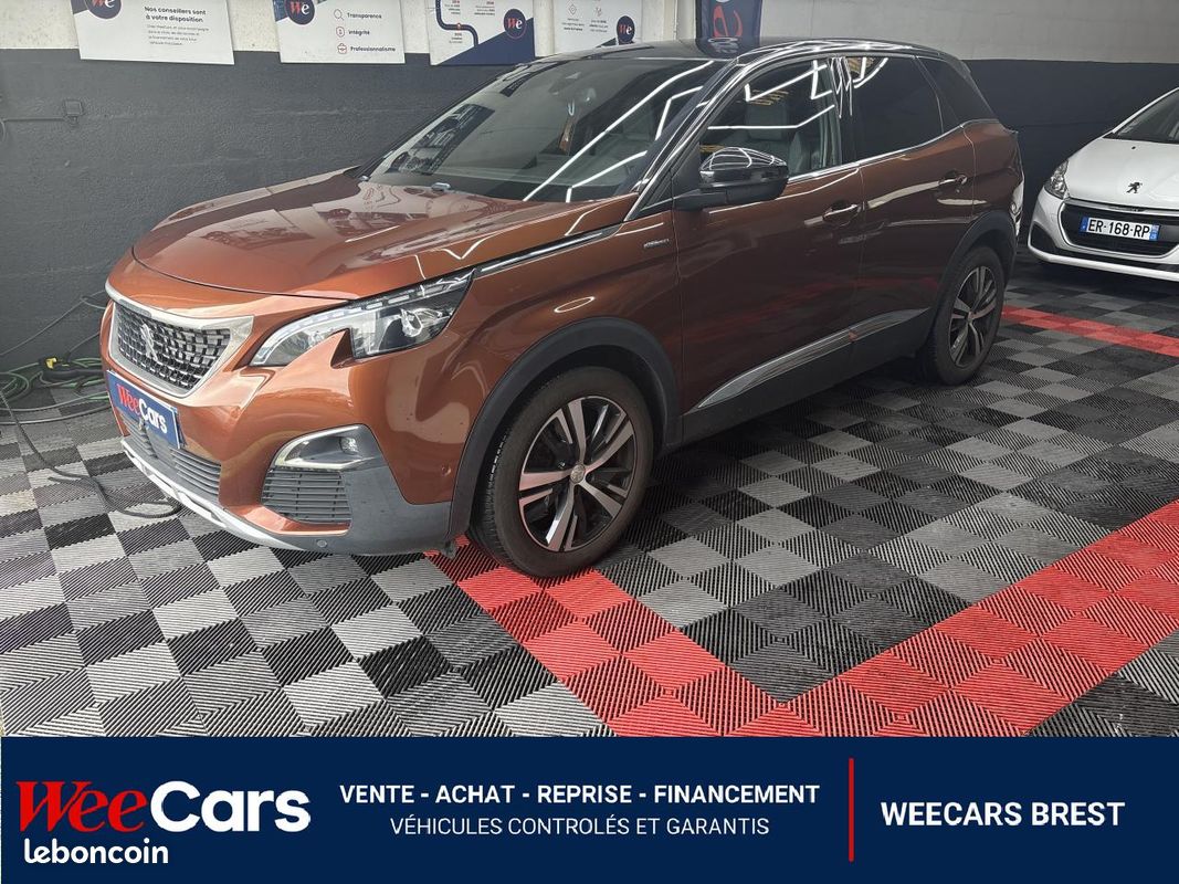PEUGEOT 3008 2.0 BLUEHDI 150 GT LINE START-STOP(Diesel+courroie neuve+entretien concession) (image 1)