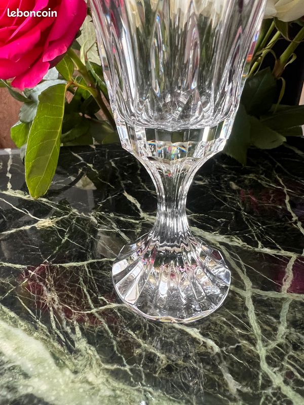 Verre à Vin Cristal Baccarat modèle d'Assas très bon état Hauteur 16,5cm Estampillé (image 2)