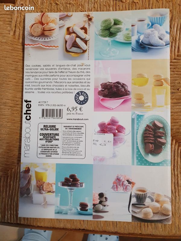 Macarons et petits biscuits marabout chef (image 3)