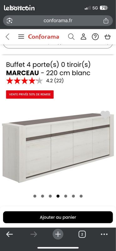 Buffet 4 porte (image 1)