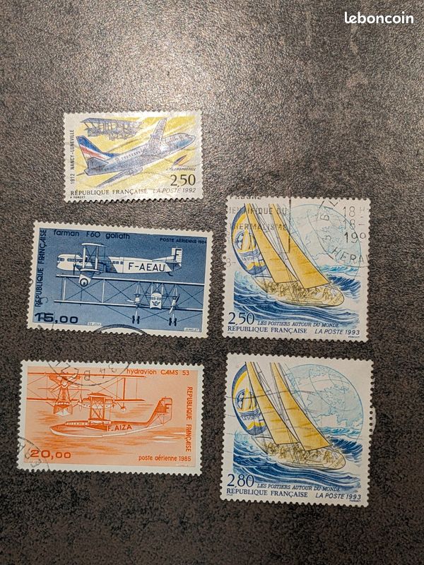 Timbres thème transport (image 1)