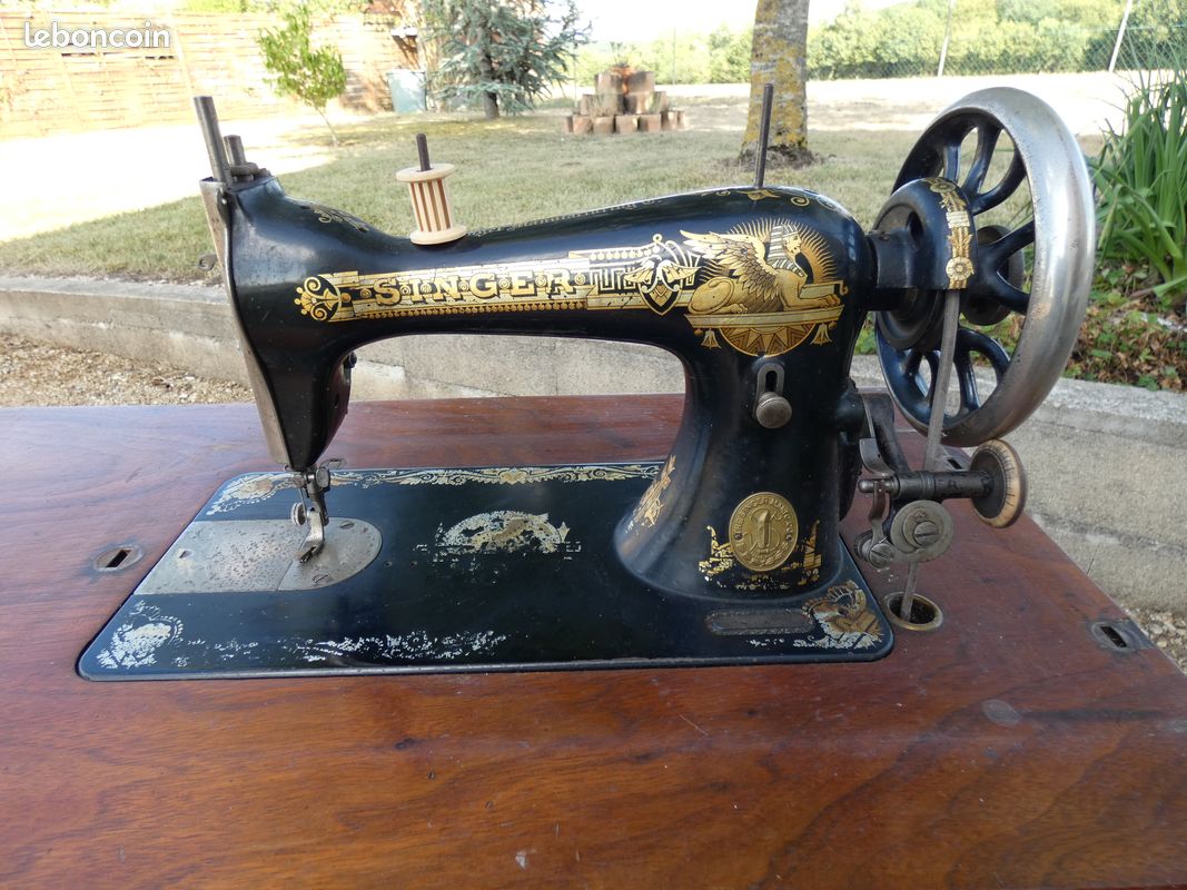 Machine à coudre singer ancienne (image 2)