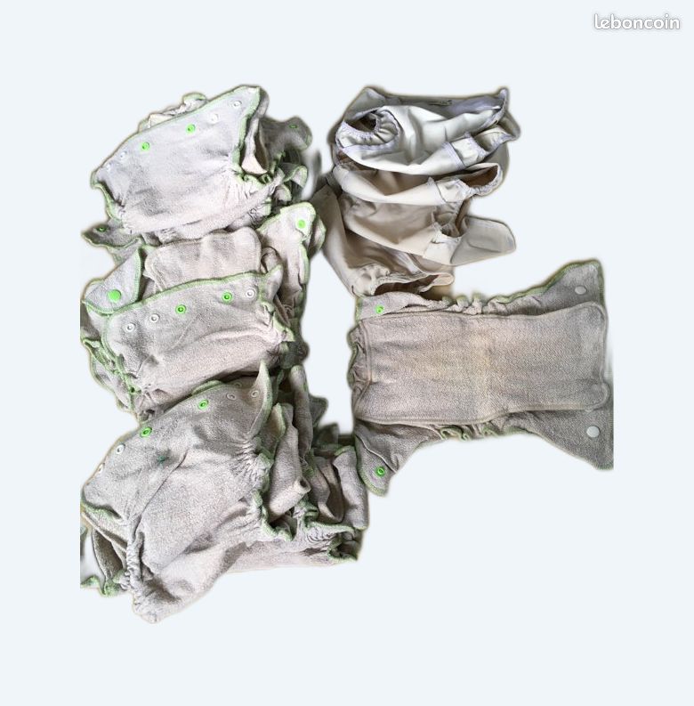 Lot de 20 couches lavables taille S (image 1)