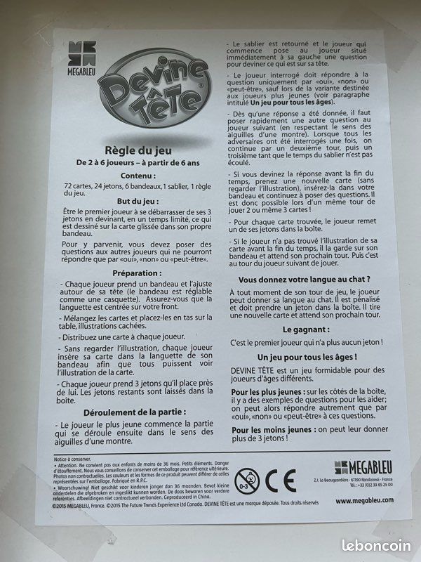 Jeu de société Devine tête (image 6)