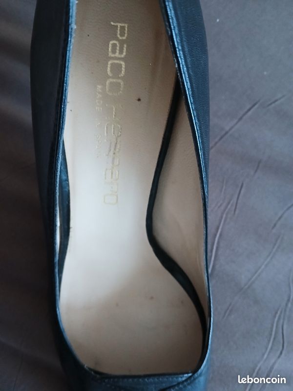 Chaussures femme p 37 noire (image 6)