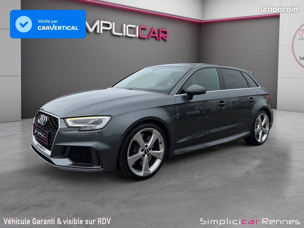 AUDI RS3 SPORTBACK 2.5 TFSI 400 QUATTRO S TRONIC 400Ch Garantie 12 mois (image 7)