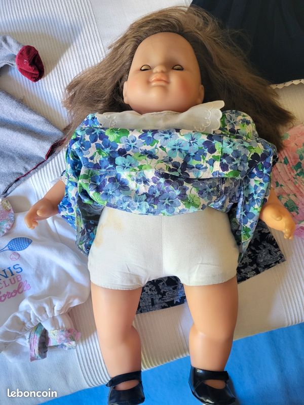 Poupée Corolle 60 Cm – Modèle D'occasion En Bon état, Famille Corolle