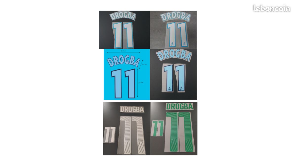 Patch  PARIONS SPORT  Bleu Flocage maillot Football authentique