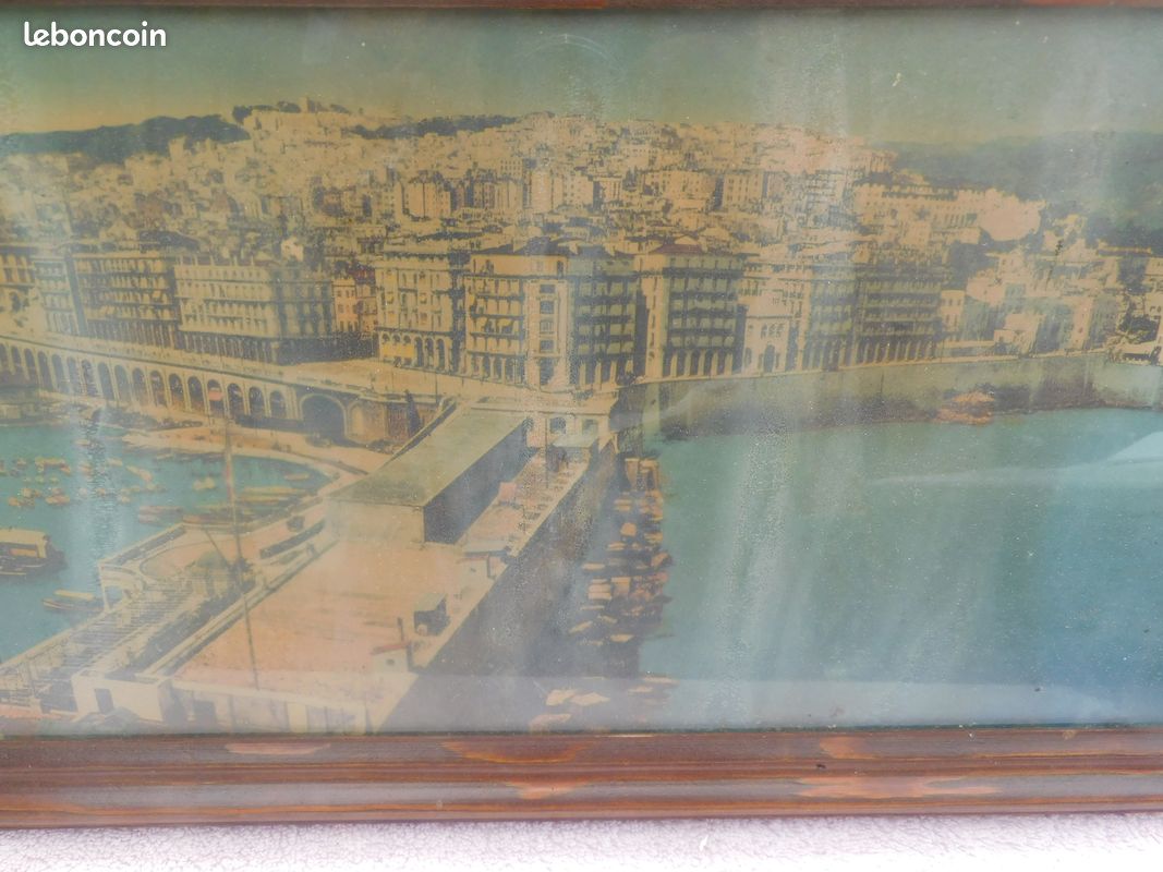 Tableau photographie d'Alger le port (image 3)