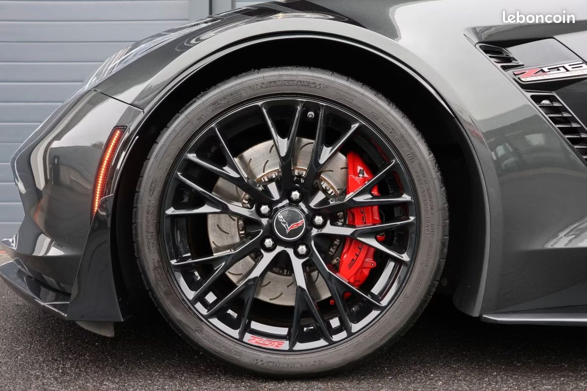 CORVETTE C7 Z06 6.2 V8 659 ch – HUD – Bose – Caméra 360° – Targa Carbone (image 21)