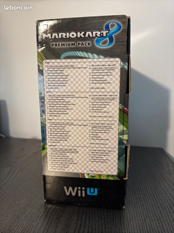 Wii U 32Go Noir pack Mario Kart 8 + 4 jeux (image 6)