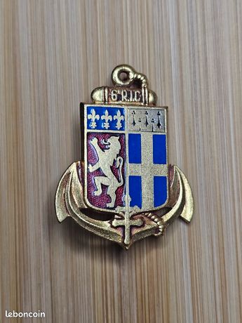 INSIGNE - 53ÈME Régiment d'Infanterie Coloniale - DRAGO 1939 1940 EUR
