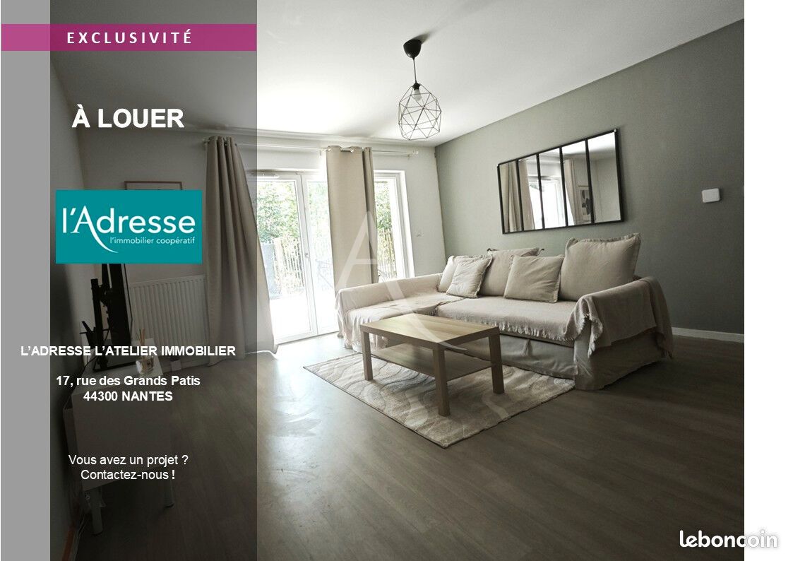 Appartement 3 pièces 66 m² · à Nantes · 66 m² · 1 090 €