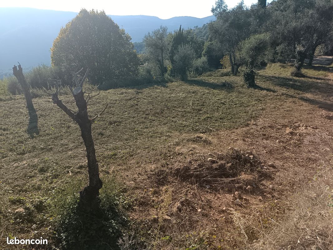 Terrain constructible de 1300m2 ensoleillé · à Berre-les-Alpes · 130 000 €