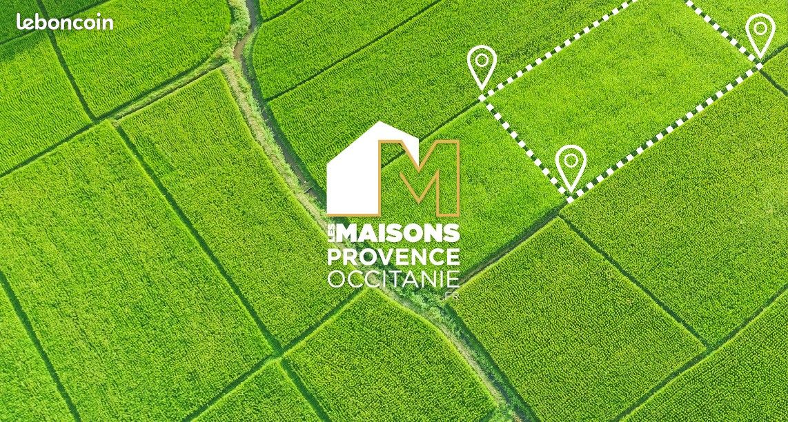 Terrain 300 m² Jonquieres Saint Vincent · à Jonquières-Saint-Vincent · 115 000 €