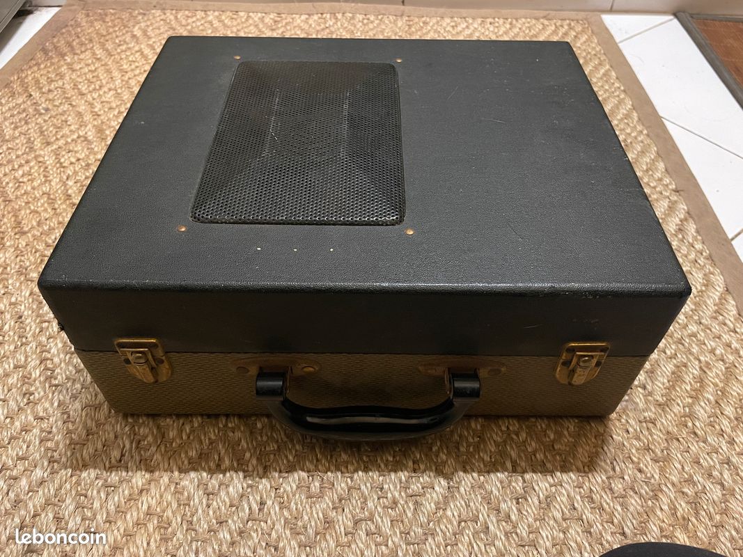 Tourne disque valise Philips All Transistor Années 60s