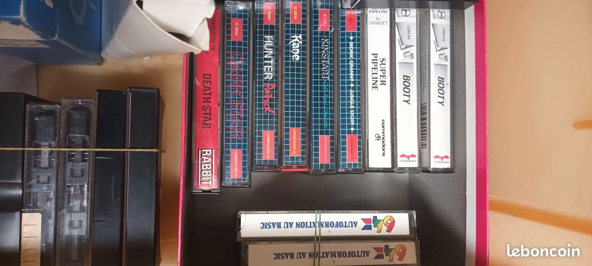 Jeux Commodore 64 C64 - Cassettes PAL, Bon état, Collection Diversifiée (annonces Multiples)