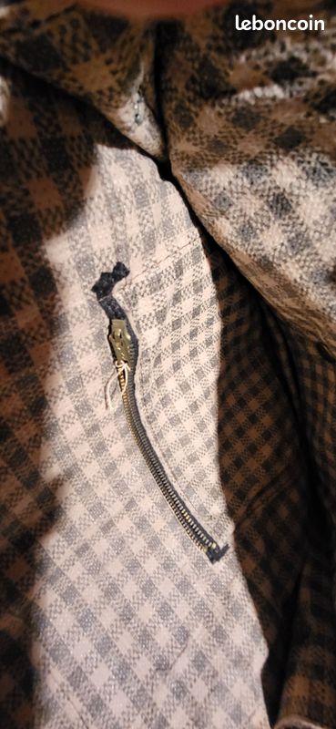 Pochette cuir couleur fauve (image 4)