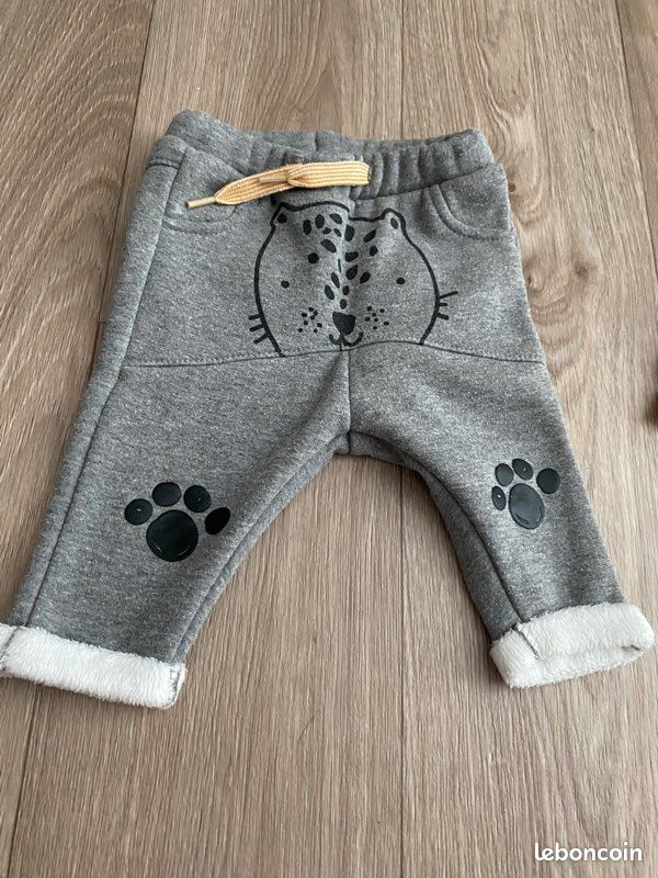 Lot 13 pantalons bébé 3 mois (image 9)