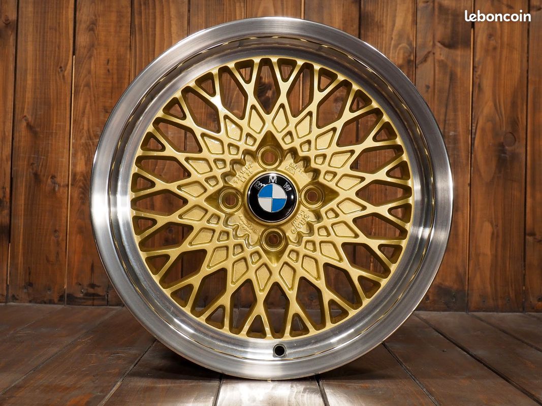 Jantes 15" 7Jx15 ET25 4x100 BMW E30 Opel VW (image 1)