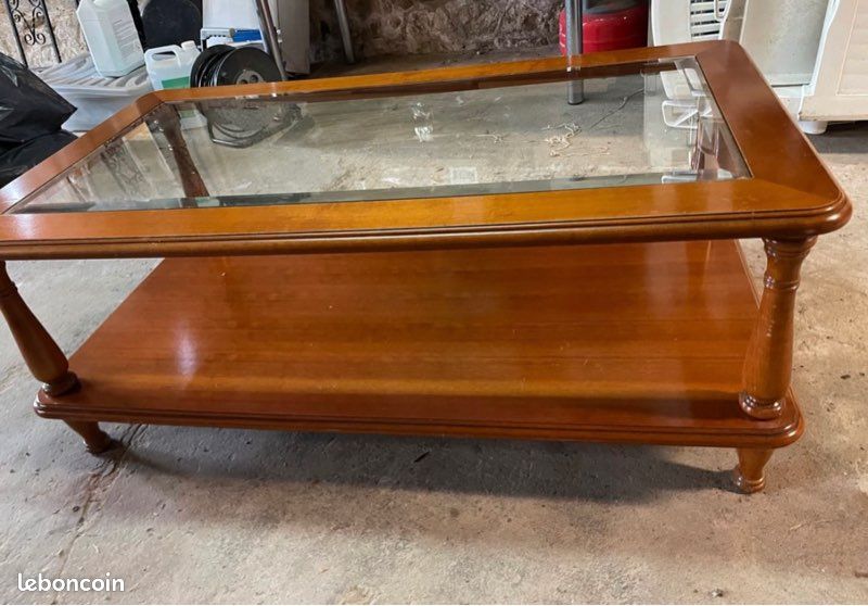 Table basse merisier (image 2)