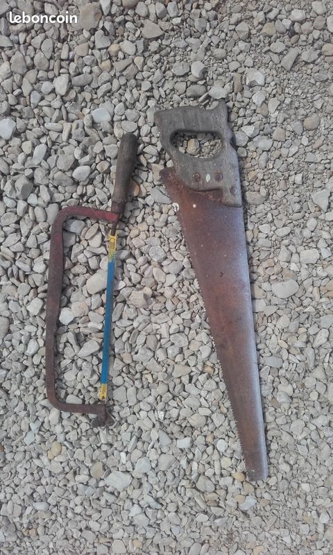Lot 5 scies anciennes (image 2)