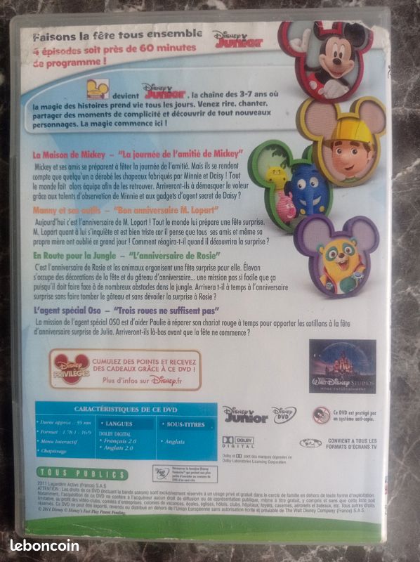 DVD Disney junior (image 2)
