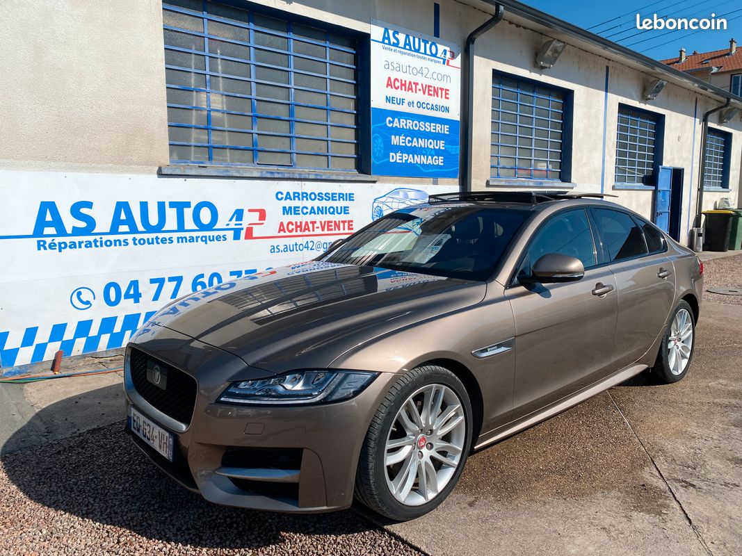 Jaguar xf 2.0d 180ch r-sport bva toit ouvrant garantie 6 mois (image 1)