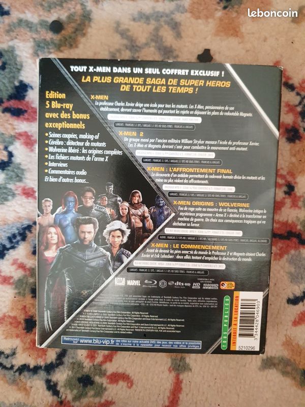 Pack Blu-ray XMen (image 2)