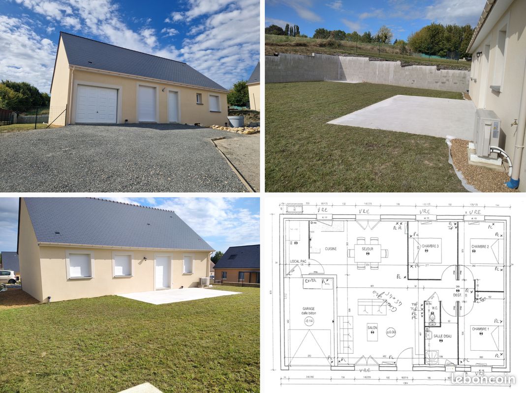 Maison 4 pièces 84 m² · à Bouloire · 84 m² · 795 €/mois