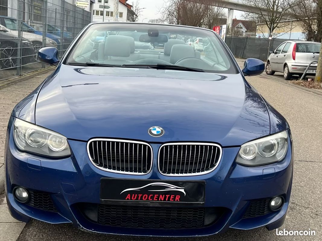 Bmw 335i cabriolet Pack M 3.0 306CH- 2ème Main - Carnet D'Entretien Complet - BVA - Harman/Kardon - Sellerie Cuir - Sièges Chauffants - Bi-xénon - 149000KM (image 8)