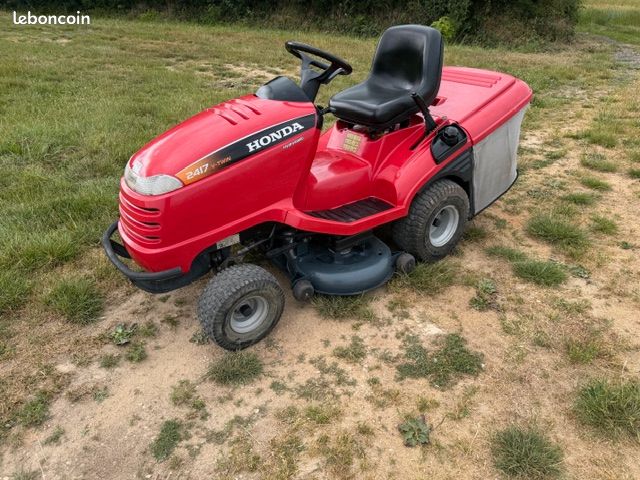 Tracteur tondeuse honda hf2417 reconditionné (image 1)