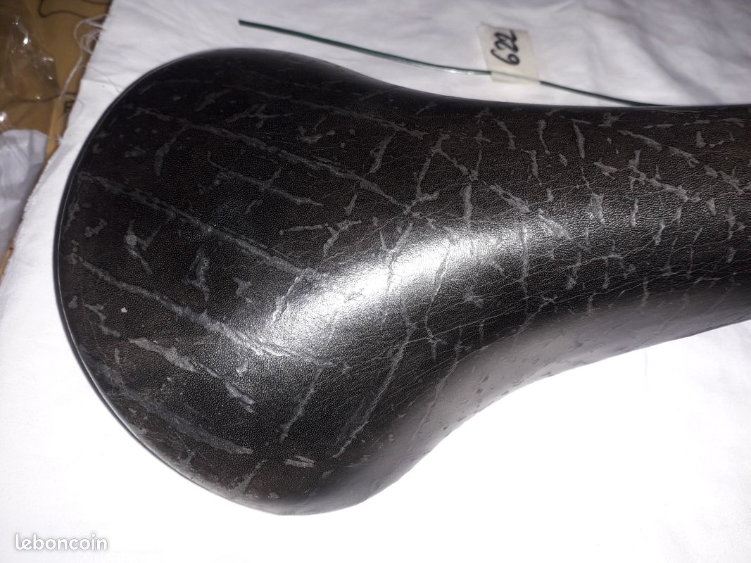 Selle Vélo Course San Marco, Skiai Noir, Avec Tige 26mm, Vintage Italie