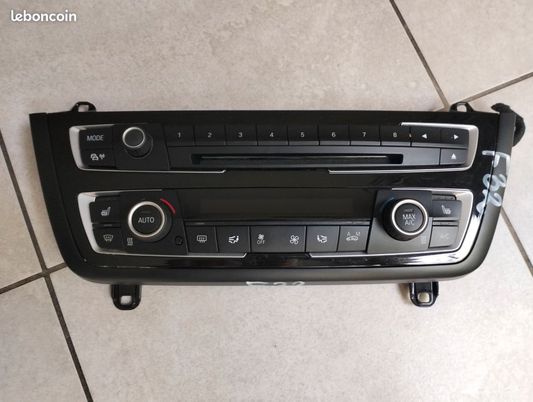Commande climatisation BMW F20 F30 F31 F32 F33 F34 F80 F82 F83 (image 1)