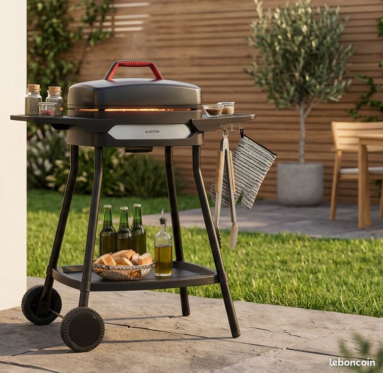 Barbecue Électrique Klarstein Gatsby 2000W – Neuf dans son Carton d'Origine – Ultra Pratique Intérieur/Extérieur 🍖⚡ - Électroménager