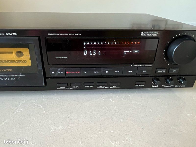 Lecteur enregistreur cassettes DENON DRM710 (image 6)