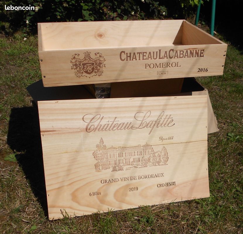 Caisses à vin, en bois - NEUVES - 8 euros pièce 0604409154 (image 20)