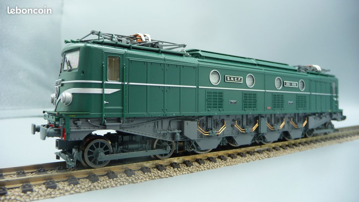 Locomotive électrique 2D2 9108, GRG2, roues bissels à rayons | Trains
