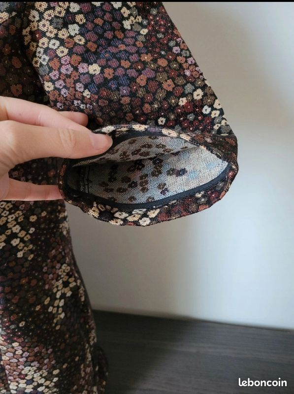 Robe à fleurs Zara (image 6)