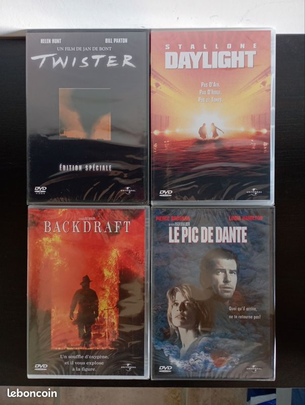 Twister / Backdraft / Daylight / Le pic de Dante (coffret) (image 4)