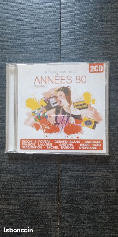 Cd Années 80 volume 2 (image 1)