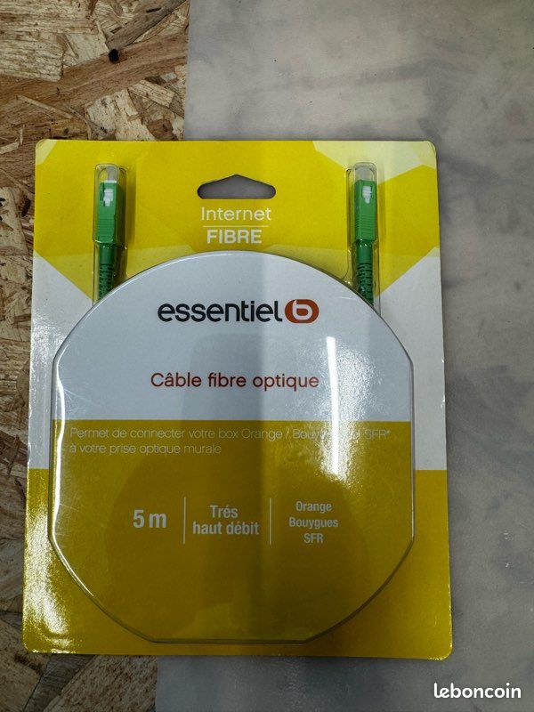 Câble fibre optique 5m (image 1)