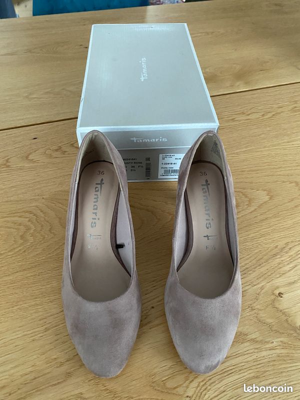 Tamaris talon dusty rose taille 36 (image 1)