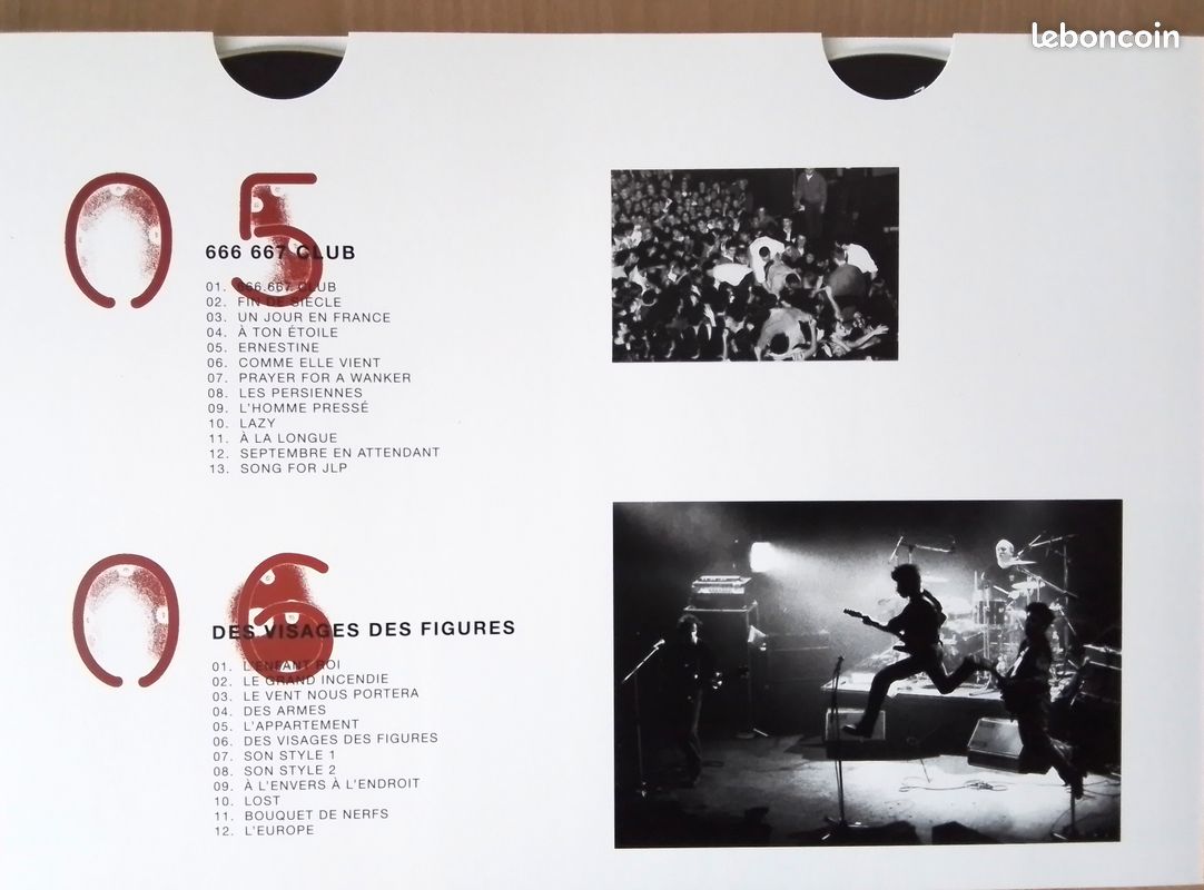 Noir Désir – Intégrale 2020 • Coffret Collector 18 CD + 1 DVD • 200 titres : Albums studio + lives + raretés + inédits • Anthologie complète du rock français [COMPLET] (image 8)