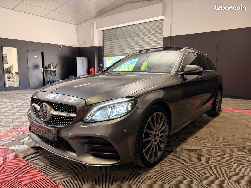 MERCEDES CLASSE C BREAK 300 d 9G-Tronic 4Matic AMG Line - Toit ouvrant - Attelage (image 7)