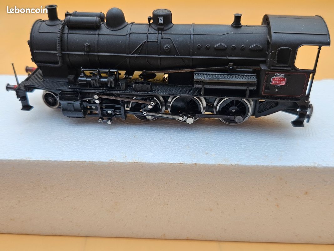 JOUEF HO 8281 LOCOMOTIVE 140C231 VERTE DÉPÔT DE MANTES SNCF