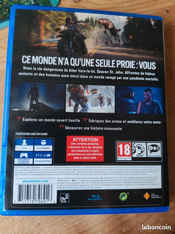 Days Gone PS4 (image 2)