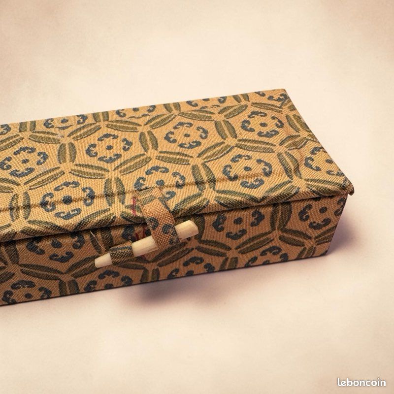 Ancien Coffret 4 Pinceaux Calligraphie Chinoise HUZHOU Shanlian PHENIX (image 10)