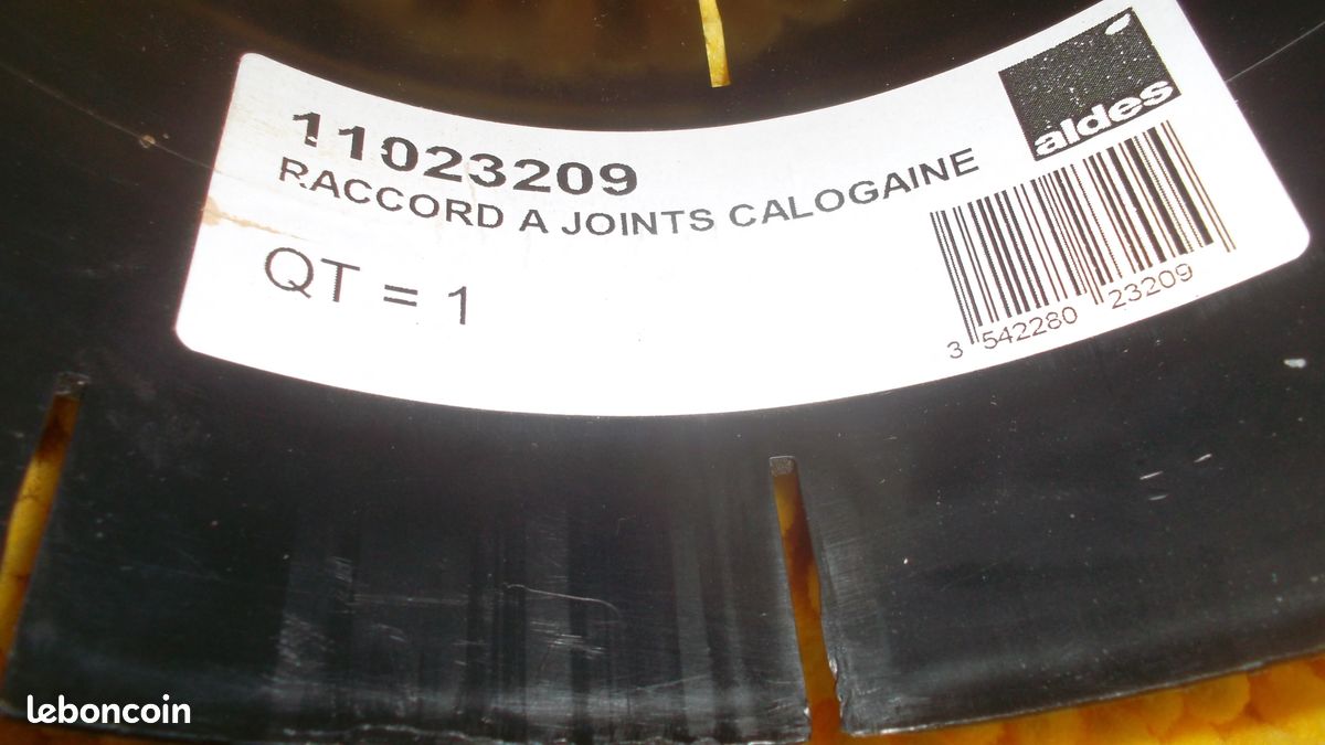 ALDES Raccord à Joints Calogaine 11023209 - Bricolage